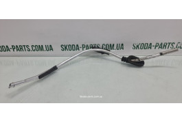Направляюча тросу ручного гальма ліва Skoda Superb 2 3T0711951 вживана VAG (3T0711951)