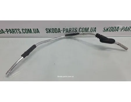 Направляюча тросу ручного гальма права Skoda Superb 2 3T0711952 вживана VAG (3T0711952)