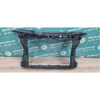 Супорт радіатора в зборі/монтажна панель кріплення фар Телевізор Skoda Superb 2 VAG (3T0805588D)