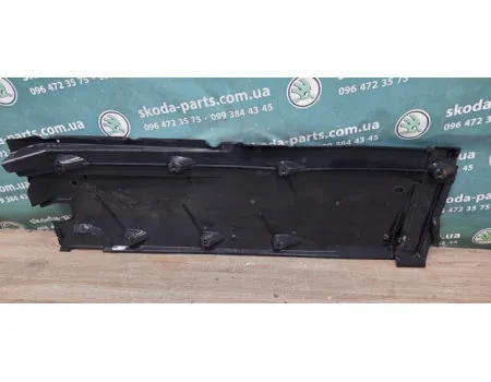 Захист днища кузова лівий Skoda Superb 2 універсал VAG (3T0825201G)