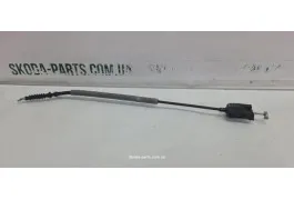 Тросік відмикання дверей задній від зовнішньої ручки до замка Skoda Octavia A7 VAG (3T0837017E)