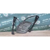 Механізм склопідіймача двері передньої правої Склопідіймач правий Skoda Superb 2 3t0837462A VAG (3T0837462A)