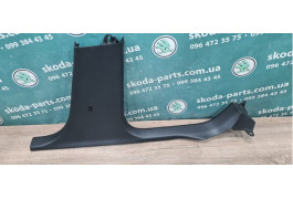 Накладка центральної стійки права нижня Skoda Superb 2 3T0853370 VAG (3T0853370)