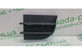 Решітка бампера передня ліва Skoda Superb 2 3T0853665 VAG (3T0853665)