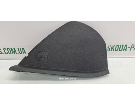 Накладка торпеди бокова права Skoda Superb 2 3T0857504C вживана VAG (3T0857504C)