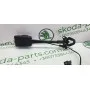 Замок паска безпеки передній лівий Skoda Superb 2 3T0858471 VAG (3T0858471)