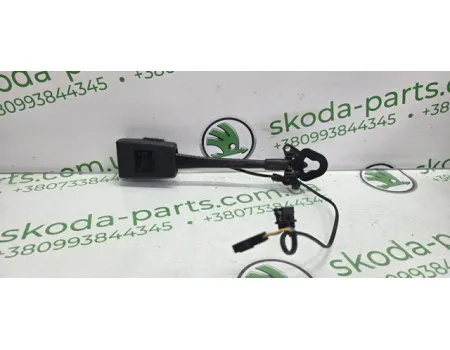 Замок паска безпеки передній лівий Skoda Superb 2 3T0858471 VAG (3T0858471)
