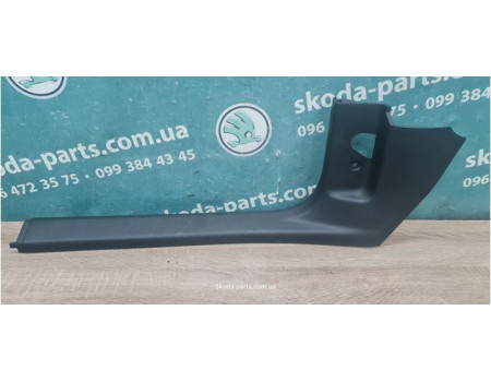 Накладка порога передня ліва Skoda Superb 2 3T0863483  вживаний VAG (3T0863483)
