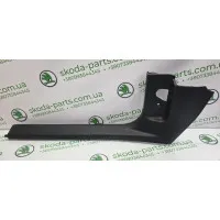 Накладка дверного порогу внутрішня, передня ліва Skoda Superb 2 VAG (3T0863483A)