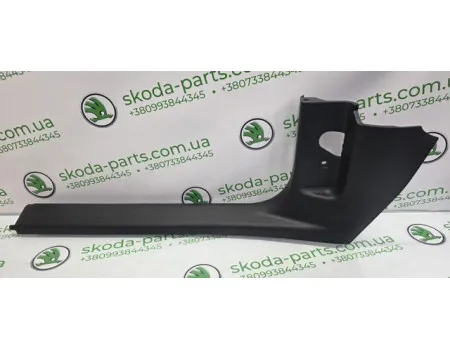Накладка дверного порогу внутрішня, передня ліва Skoda Superb 2 VAG (3T0863483A)