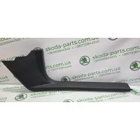 Накладка дверного порогу внутрішня, передня права Skoda Superb 2 VAG (3T0863484A)