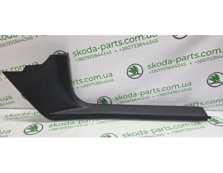 Накладка дверного порогу внутрішня, передня права Skoda Superb 2 VAG (3T0863484A)