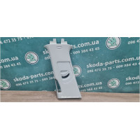 Накладка центральної стійки верхня ліва Skoda Superb 2 3T0867243D вживана VAG (3T0867243D)