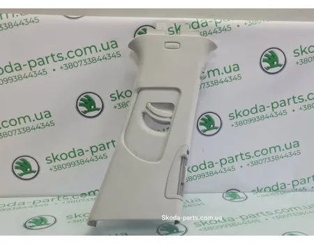 Накладка центральної стійки верхня права Skoda Superb 2 3T0867244D VAG (3T0867244D)