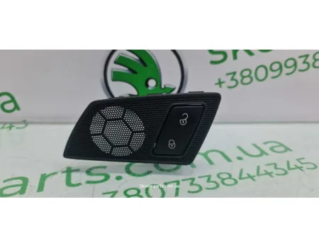 Кнопка центрального замка Skoda Superb 2 3T0867435 VAG (3T0867435)