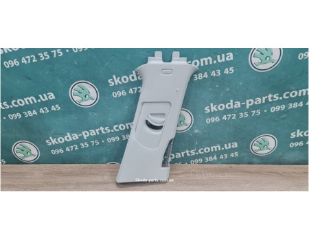 Накладка центральної стійки верхня права Skoda Superb 2 3T0868312 вживана VAG (3T0868312)