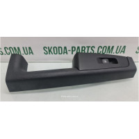 Ручка дверей внутрішня задня ліва Skoda Superb 2 3T0868537 VAG (3T0868537)