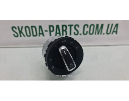 Перемикач світла фар Skoda Superb 2 3T0941431B VAG (3T0941431B)