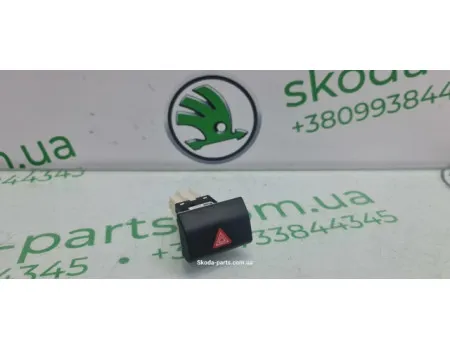Кнопка аварійки Skoda Superb 2 3T0953235D VAG (3T0953235D)