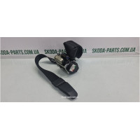 Пас безпеки передній правий вживаний Skoda Superb 2 3T1857702 VAG (3T1857702)