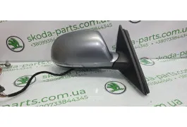 Дзеркало заднього виду праве з електроскладанням Skoda Superb 2 VAG (3T2857508BK)