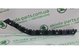 Направляюча заднього бампера ліва комбі Skoda Superb 2 3T9807393 VAG (3T9807393)