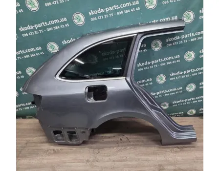 Крило заднє праве Ланжерон Четверть Skoda Superb 2 2.0 TDI універсал 3T9809606D VAG (3T9809606D)