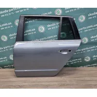 Двері задні ліві Skoda Superb 2 фарба LF8L/2G2G VAG (3T9833055)