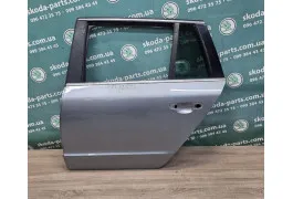 Двері задні ліві Skoda Superb 2 фарба LF8L/2G2G VAG (3T9833055)