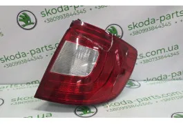 Ліхтар задній правий з пошкодженням Skoda Superb 2 універсал 3T9945112 VAG (3T9945112)
