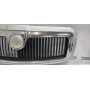 Решітка радіатора сіра Skoda Superb до рестайл VAG (3U0853651ABA)