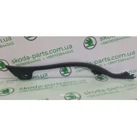Накладка порога задня права Skoda Superb 3U0867768A VAG (3U0867768A)