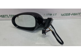 Дзеркало ліве електричне з аатоскладанням і пам'ятю Skoda Superb VAG (3U1857507AR01C)