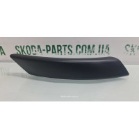 Накладка ручки двери задня ліва Skoda Superb 3U5867197 VAG (3U5867197)