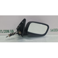 Дзеркало праве механічне чорне Skoda Felicia вживане VAG (415501410A)