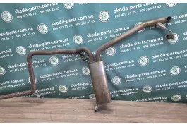 Глушник задня частина Вихлопна задня Skoda Octavia A7 1.6 TDI універсал 5E0253181BC VAG (5E0253181BC)