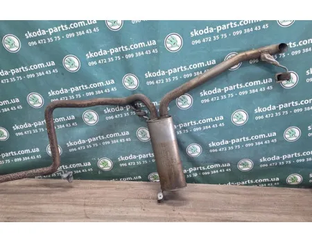 Глушник задня частина Вихлопна задня Skoda Octavia A7 1.6 TDI універсал 5E0253181BC VAG (5E0253181BC)