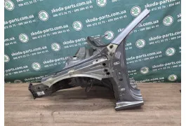 Ланжерон четверть передня ліва Skoda Octavia A7 5E9809602B VAG (5E0810125)