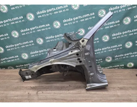 Ланжерон четверть передня ліва Skoda Octavia A7 5E9809602B VAG (5E0810125)