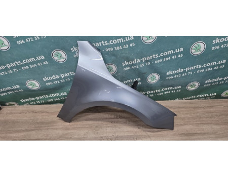 Крило переднє праве Skoda Octavia A7 колір 9157/LF8L/2G2G/ F8L VAG (5E0821106A)