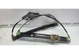 Механізм склопідіймача двері передньої лівої Склопідйомник лівий передній Skoda Octavia A7 VAG (5E0837461)