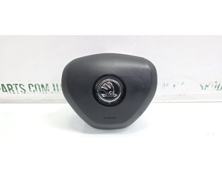 Подушка безпеки водія в кермо Skoda Octavia A7 VAG (5E0880201B)