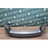 Бампер задній Skoda Octavia A7 універсал до рестайл колір  9157/LF8L/2G2G/F8L VAG (5E9807421)