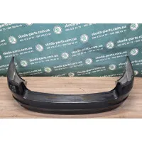 Бампер задній чорний 1Z1Z/9910 Skoda Octavia A7 універсал до рестайл 5E9807421 VAG (5E9807421Z)