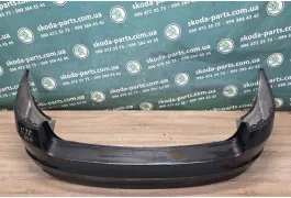 Бампер задній чорний 1Z1Z/9910 Skoda Octavia A7 універсал до рестайл 5E9807421 VAG (5E9807421Z)