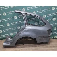 Крило заднє ліве четверть Skoda Octavia A7 універсал VAG (5E9809601D)
