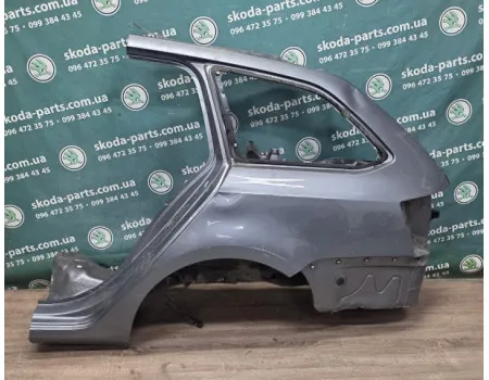 Крило заднє ліве четверть Skoda Octavia A7 універсал VAG (5E9809601D)
