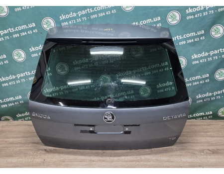 Кришка багажника Ляда Skoda Octavia A7  універсал колір LF8L/9157/2G2G/F8L VAG (5E9827023C)