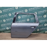 Двері задні ліві Skoda Octavia A7 універсал VAG (5E9833055C)