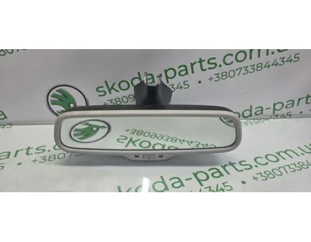 Дзеркало заднього огляду салонне з автозатемненням Skoda Octavia A7 5G0857511D VAG (5G0857511D)